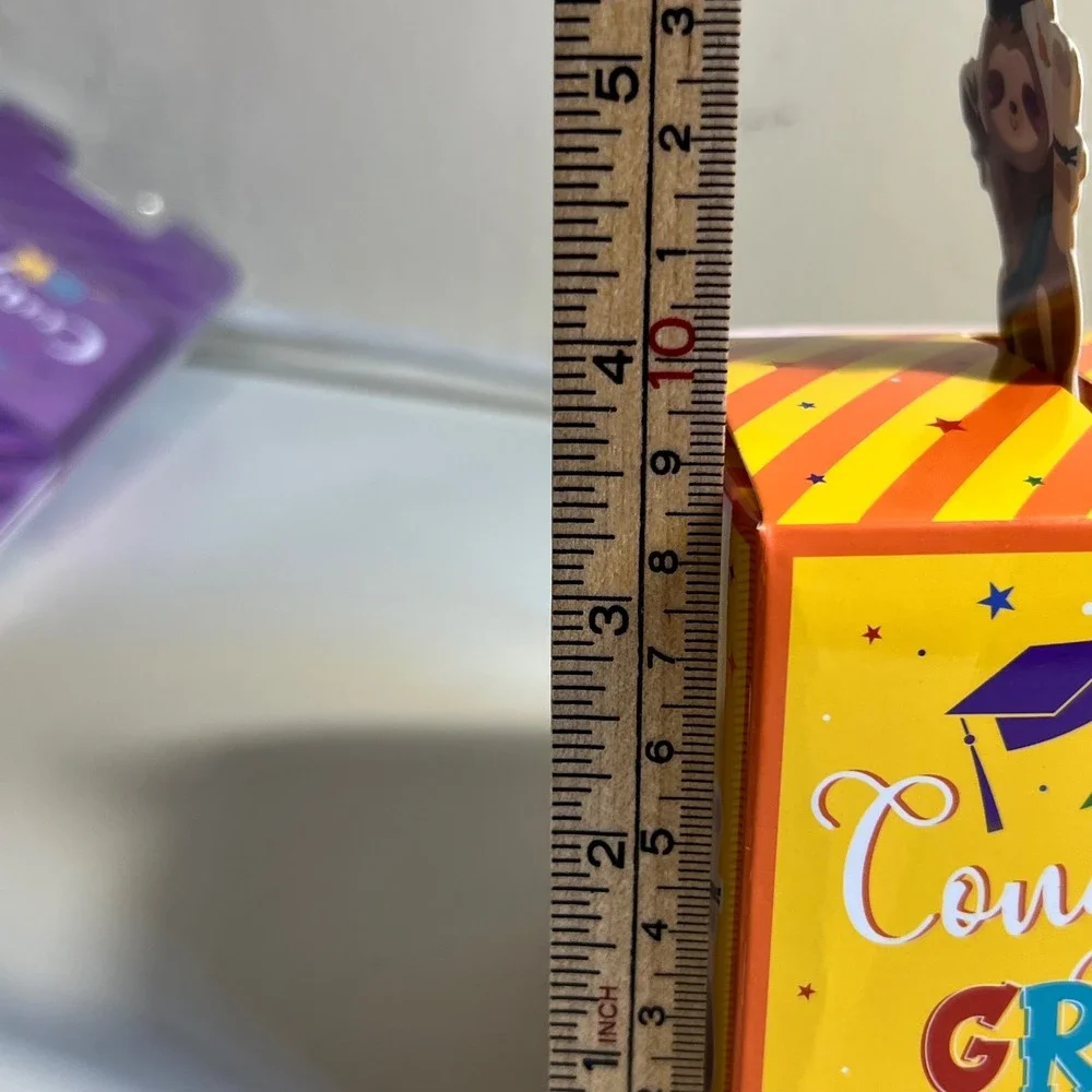 48pc Graduation Favor Boxes Multicolor Animal Class of 2025 Treat Bags